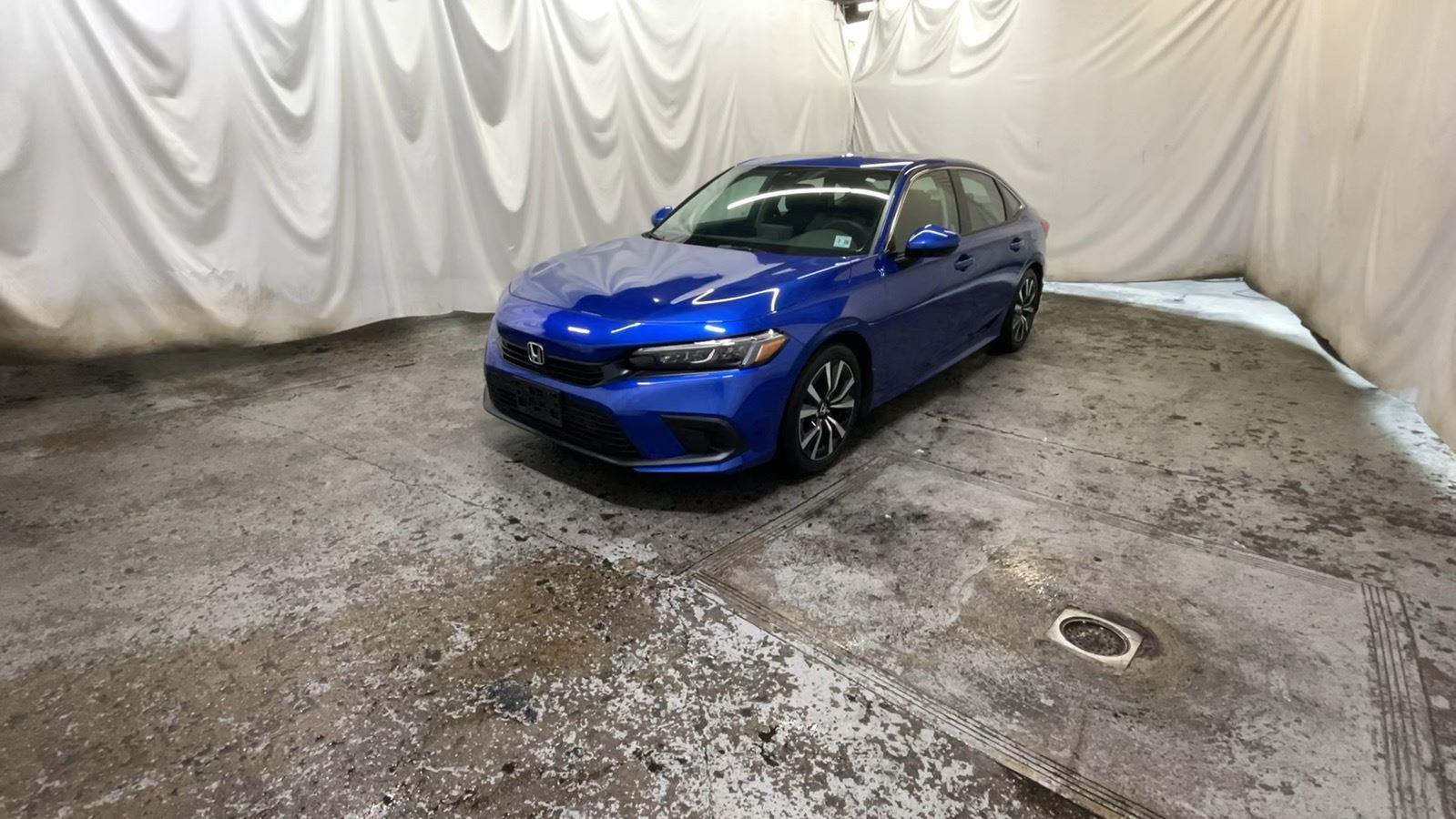 2023 Honda Civic Sedan EX - Aegean Blue Metallic exterior view 10