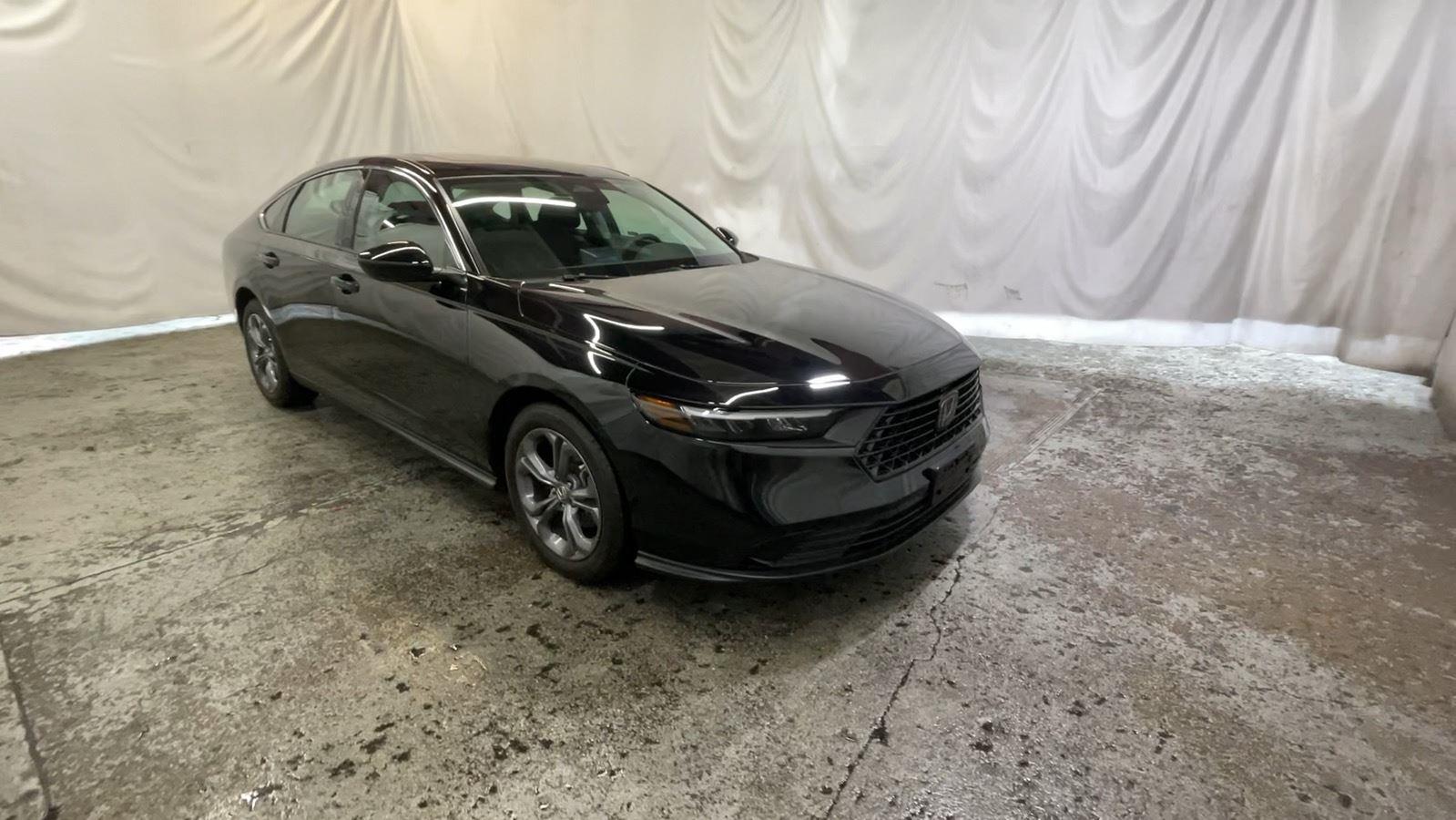 2024 Honda Accord Sedan EX - Crystal Black Pearl exterior view 2