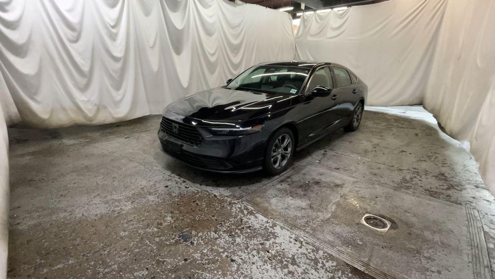 2024 Honda Accord Sedan EX - Crystal Black Pearl exterior view 10