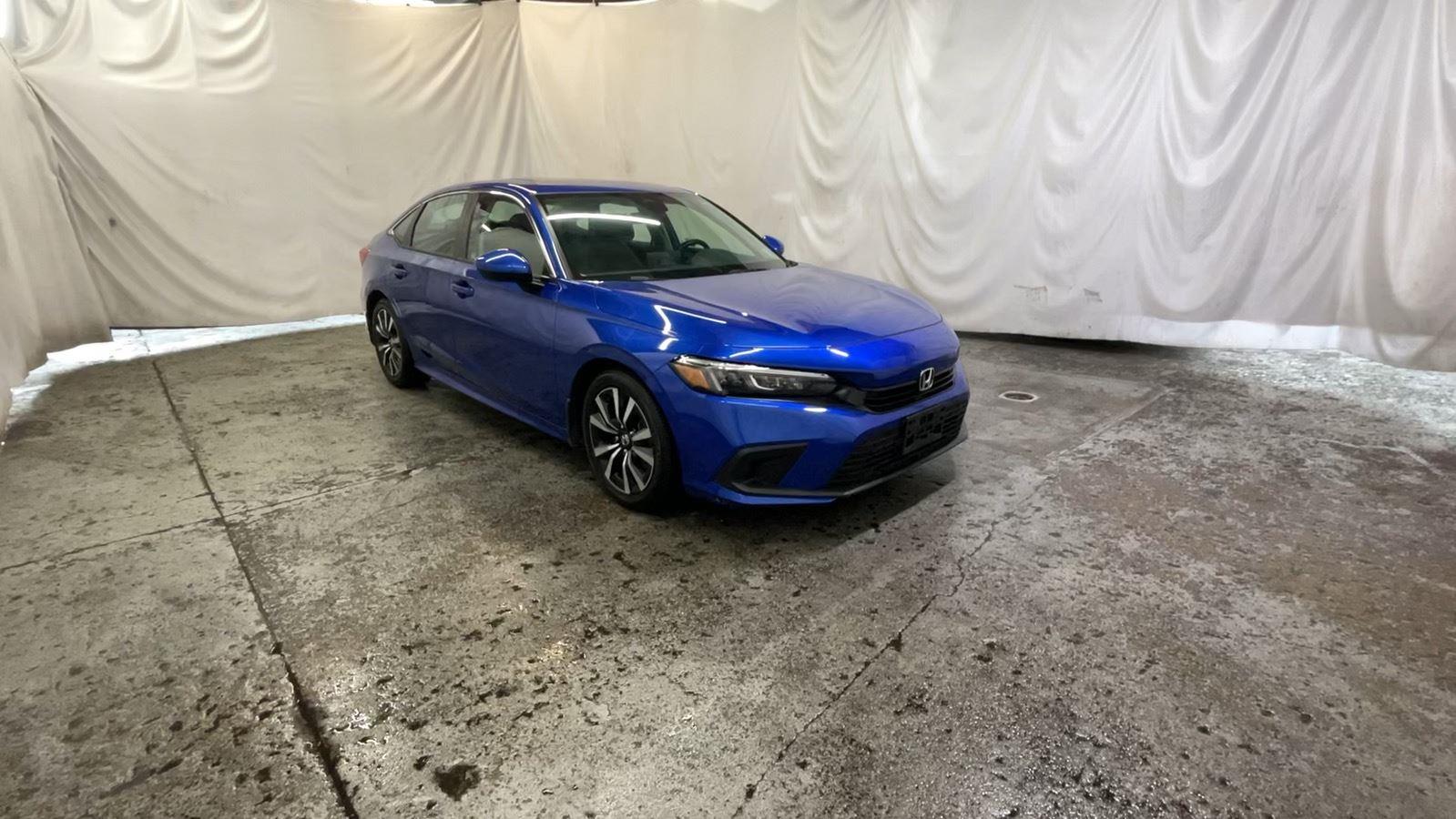 2023 Honda Civic Sedan EX - Aegean Blue Metallic exterior view 1