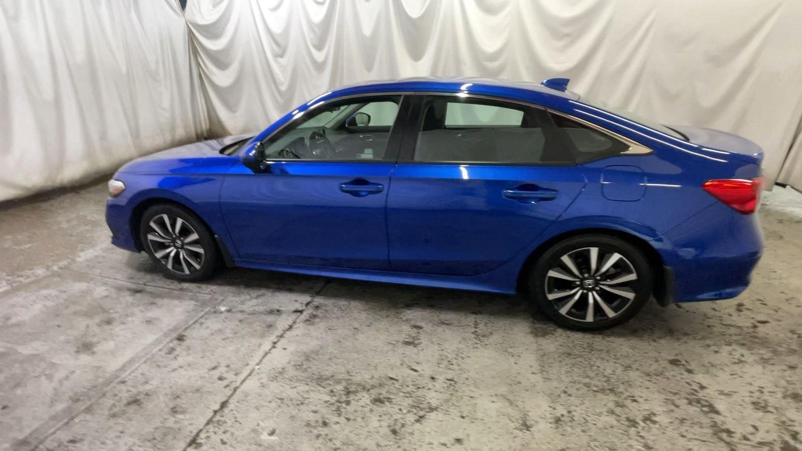 2023 Honda Civic Sedan EX - Aegean Blue Metallic exterior view 9