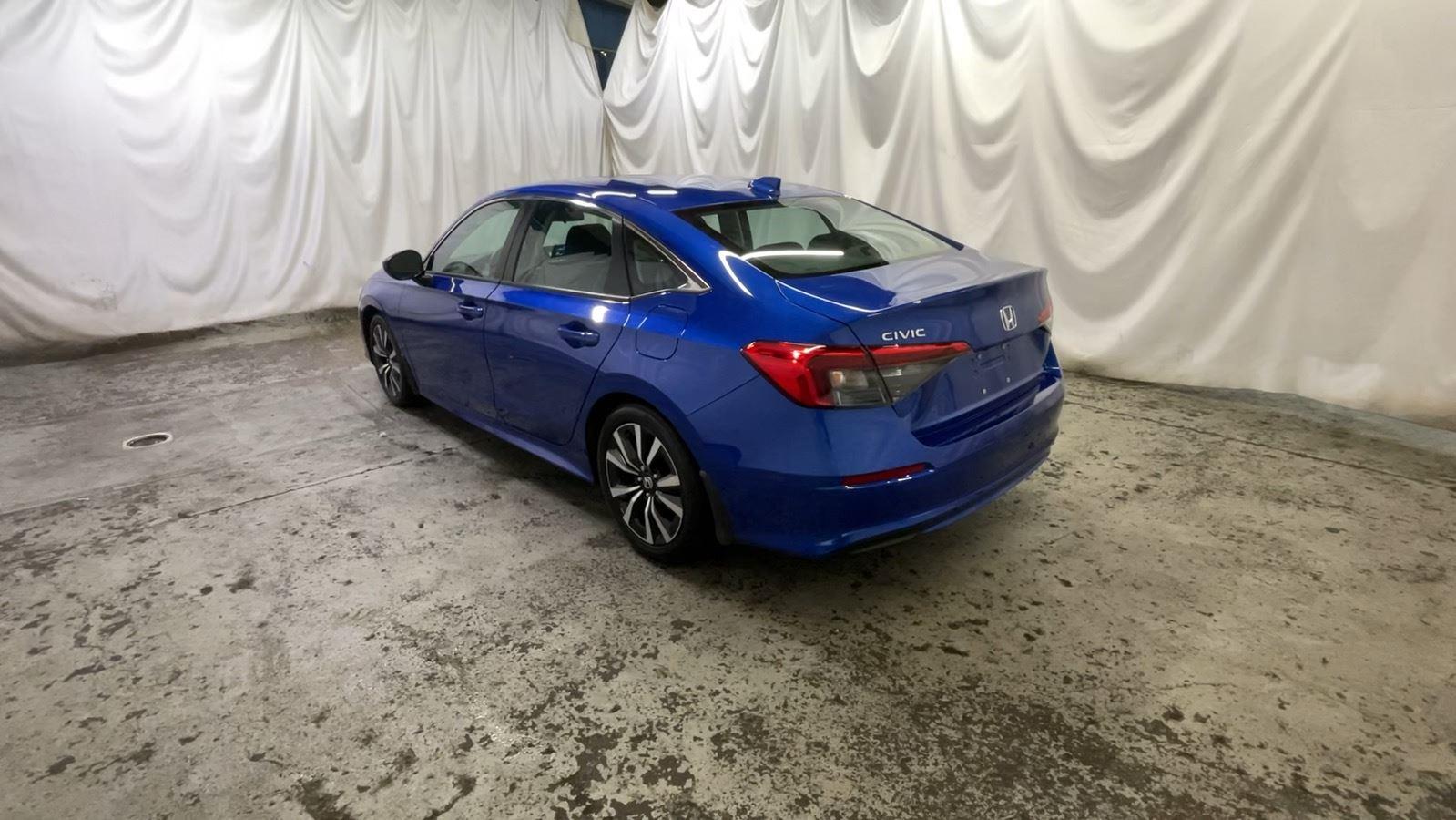 2023 Honda Civic Sedan EX - Aegean Blue Metallic exterior view 7