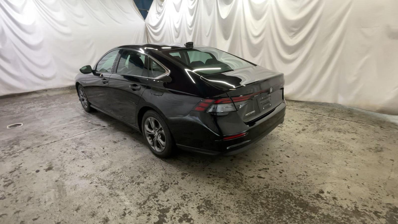 2024 Honda Accord Sedan EX - Crystal Black Pearl exterior view 7