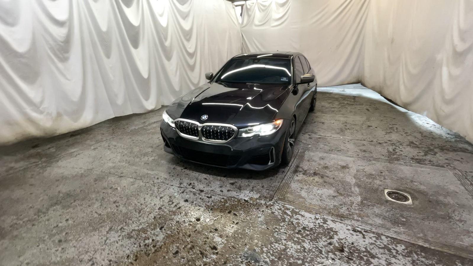 2020 BMW 3 Series M340i xDrive - Black Sapphire Metallic exterior view 12