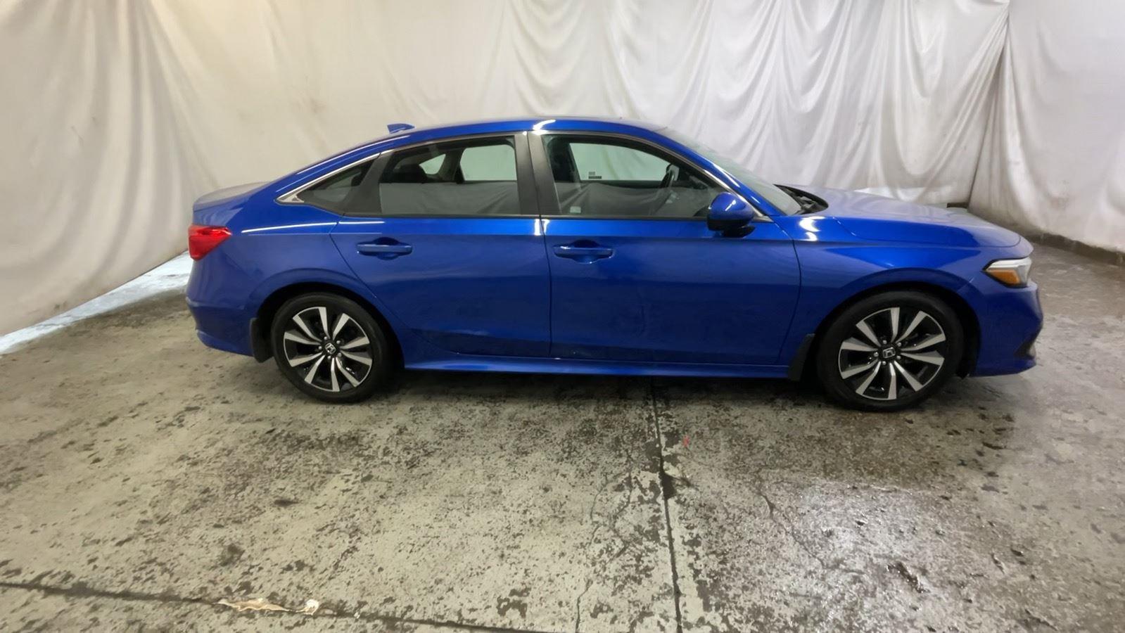 2023 Honda Civic Sedan EX - Aegean Blue Metallic exterior view 4