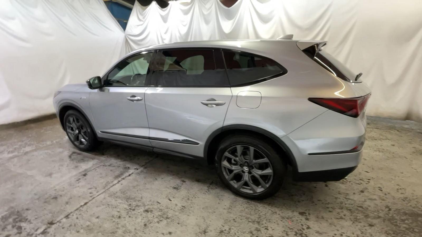 2023 Acura MDX w/A-Spec Package - Lunar Silver Metallic exterior view 8