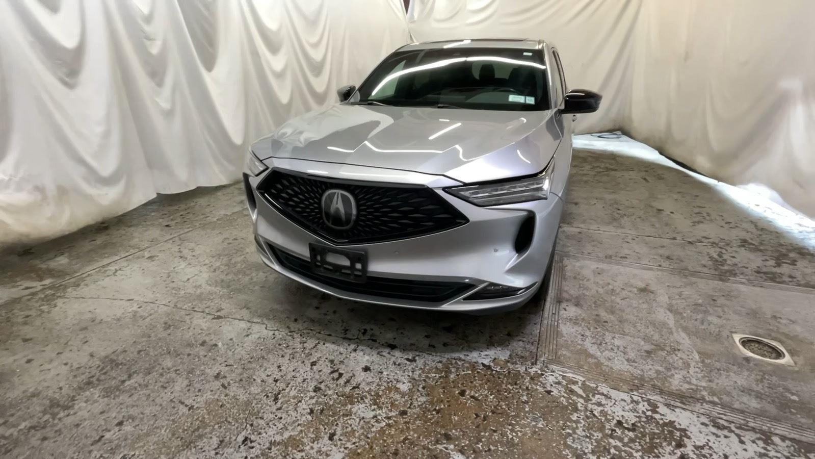 2023 Acura MDX w/A-Spec Package - Lunar Silver Metallic exterior view 11