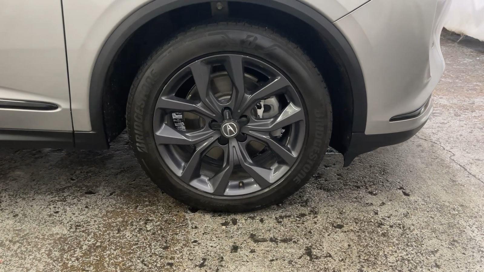 2023 Acura MDX w/A-Spec Package - Lunar Silver Metallic exterior view 12