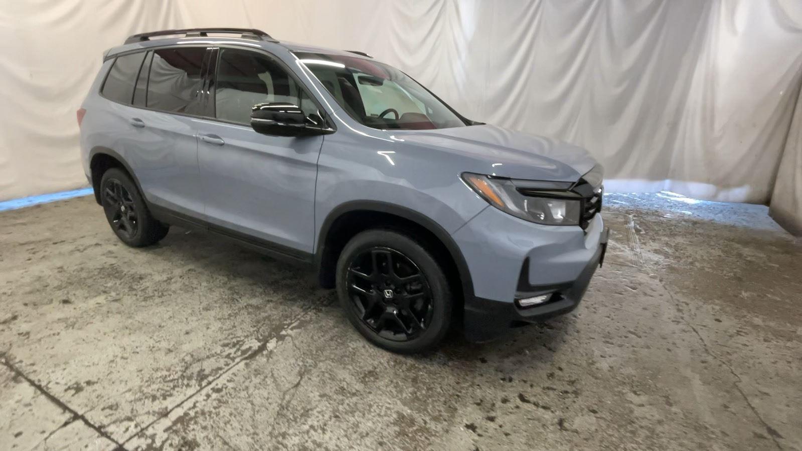 2024 Honda Passport Black Edition - Sonic Gray Pearl exterior view 2