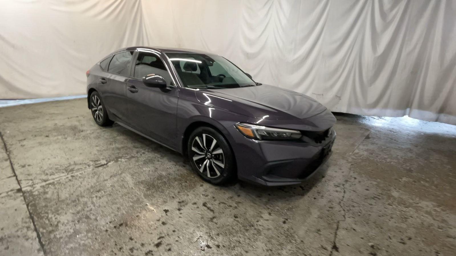 2024 Honda Civic Hatchback EX-L - Smokey Mauve Pearl exterior view 2