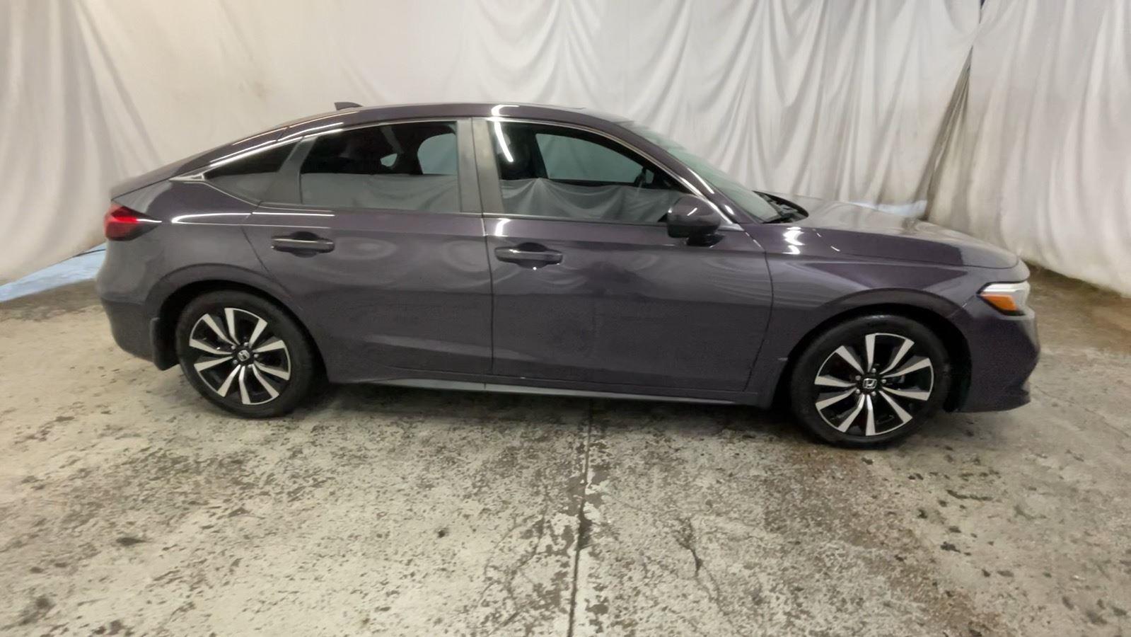 2024 Honda Civic Hatchback EX-L - Smokey Mauve Pearl exterior view 4