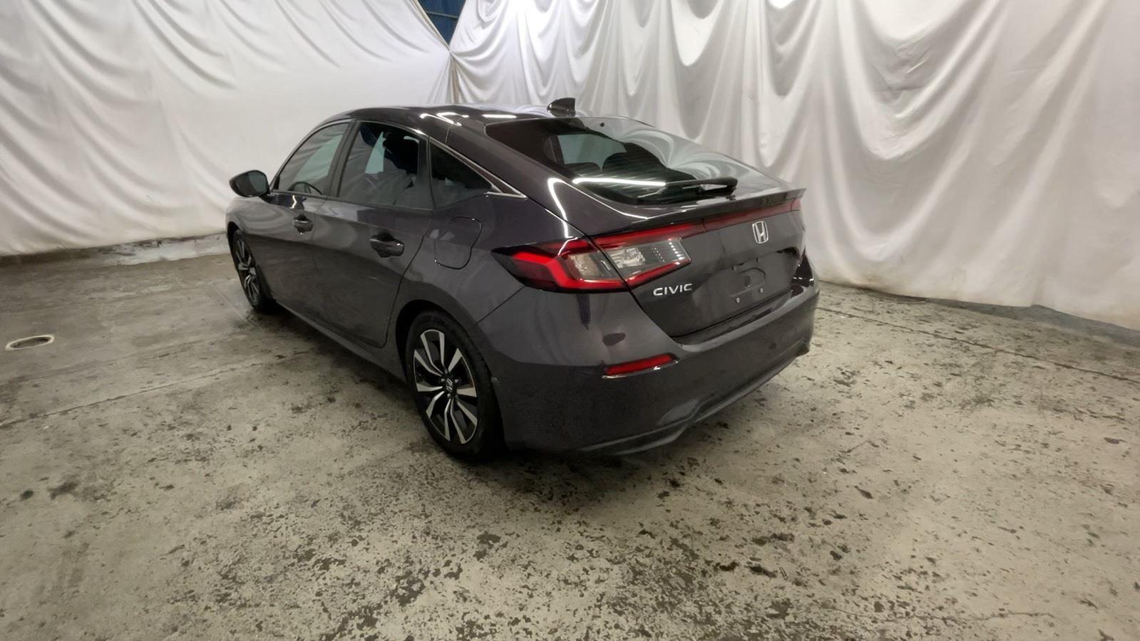 2024 Honda Civic Hatchback EX-L - Smokey Mauve Pearl exterior view 7