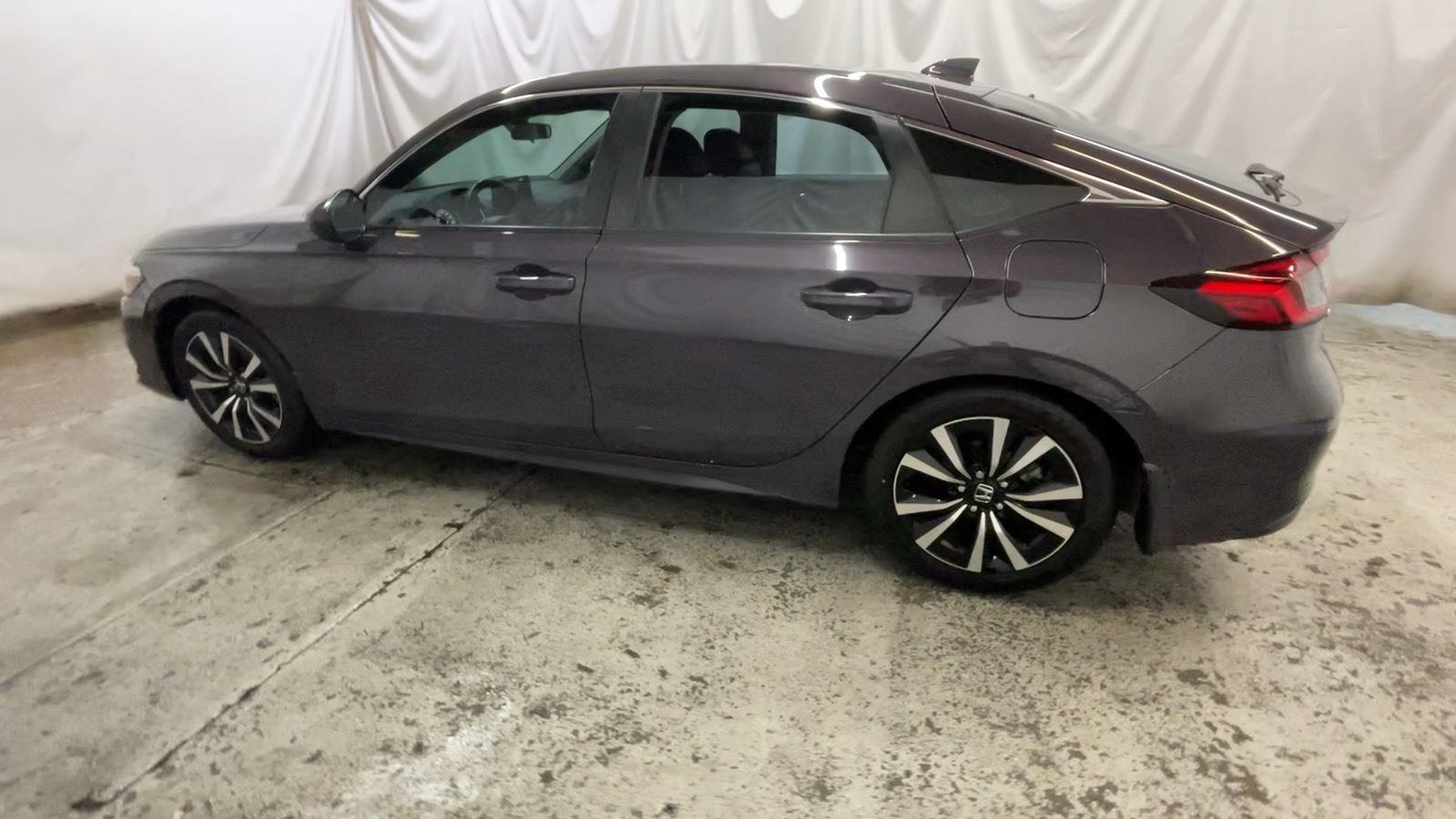 2024 Honda Civic Hatchback EX-L - Smokey Mauve Pearl exterior view 9