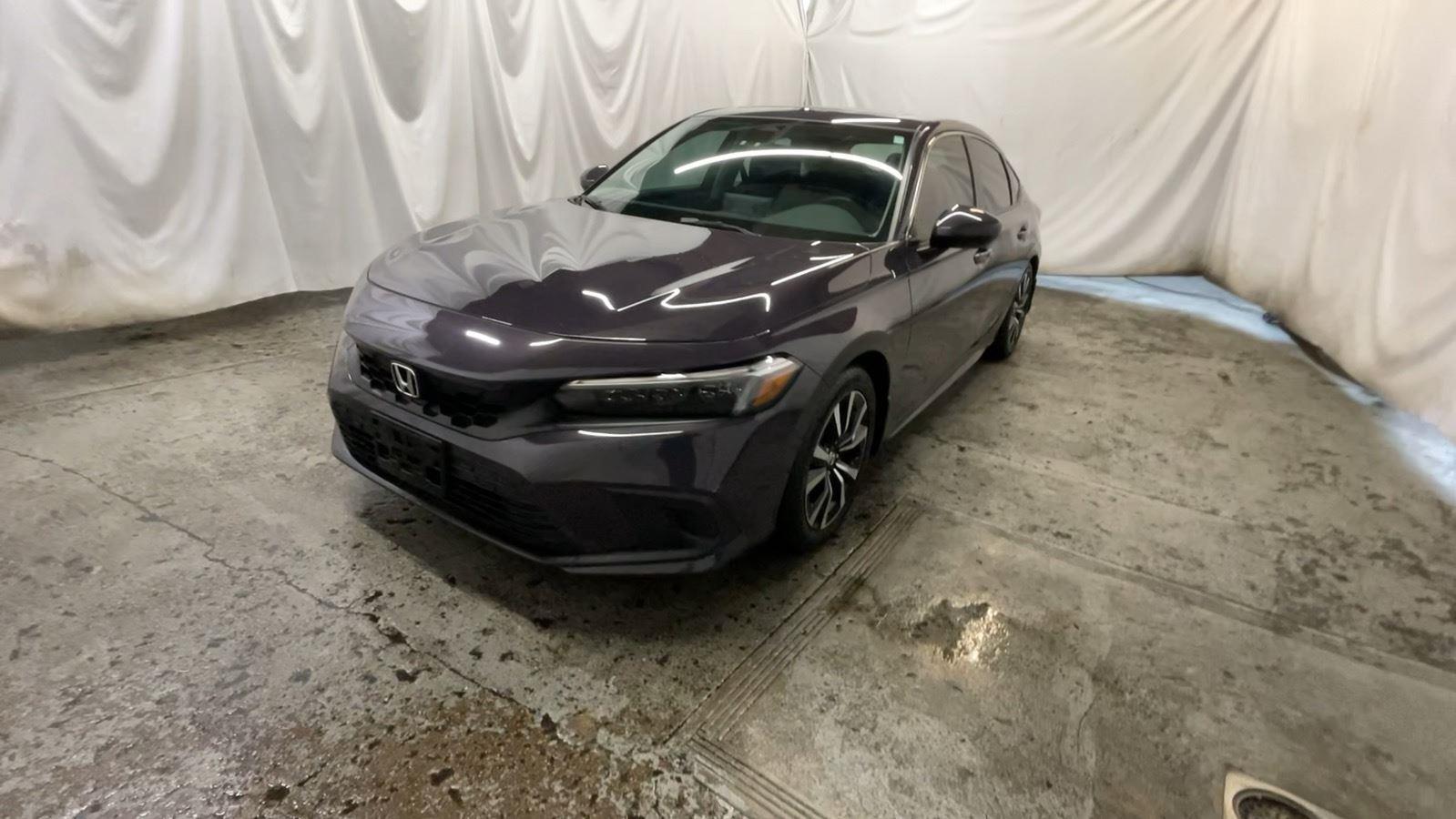 2024 Honda Civic Hatchback EX-L - Smokey Mauve Pearl exterior view 11