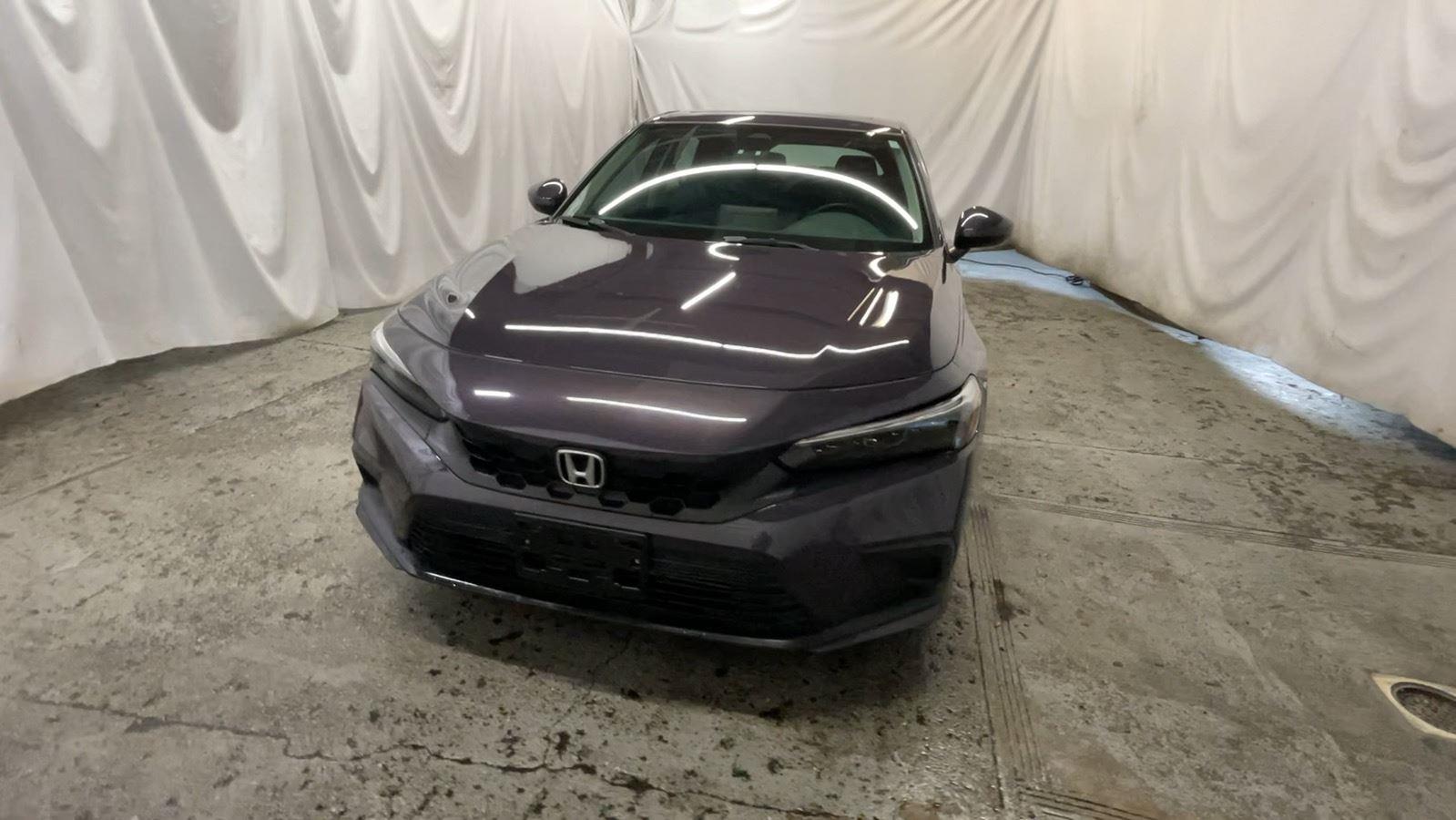 2024 Honda Civic Hatchback EX-L - Smokey Mauve Pearl exterior view 12