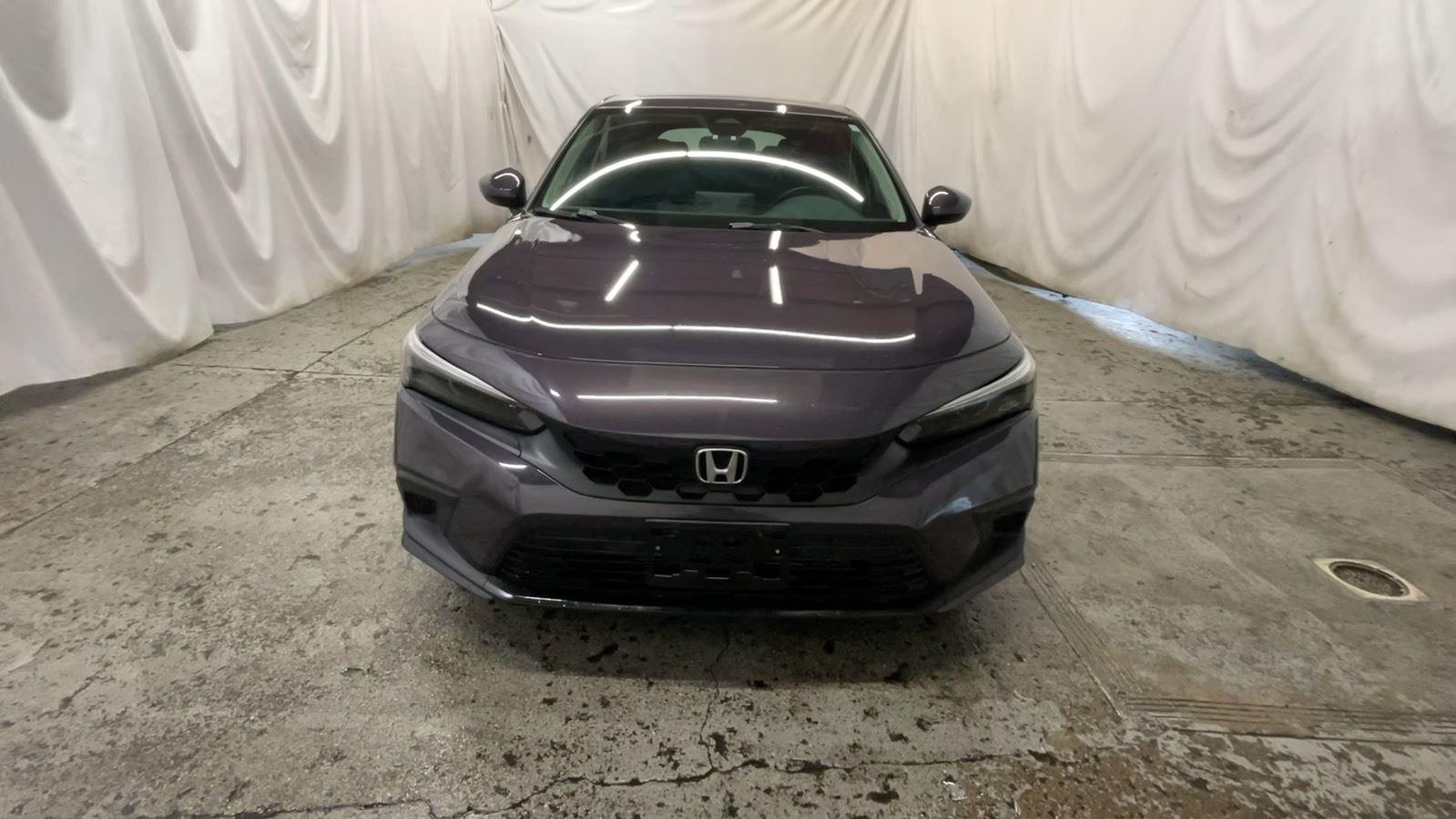 2024 Honda Civic Hatchback EX-L - Smokey Mauve Pearl exterior view 13