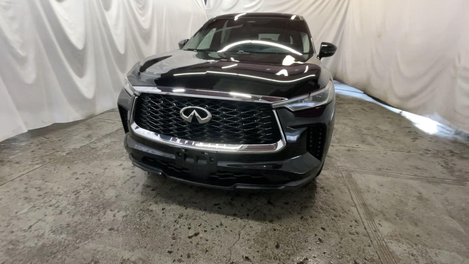 2025 INFINITI QX60 PURE - Mineral Black exterior view 14