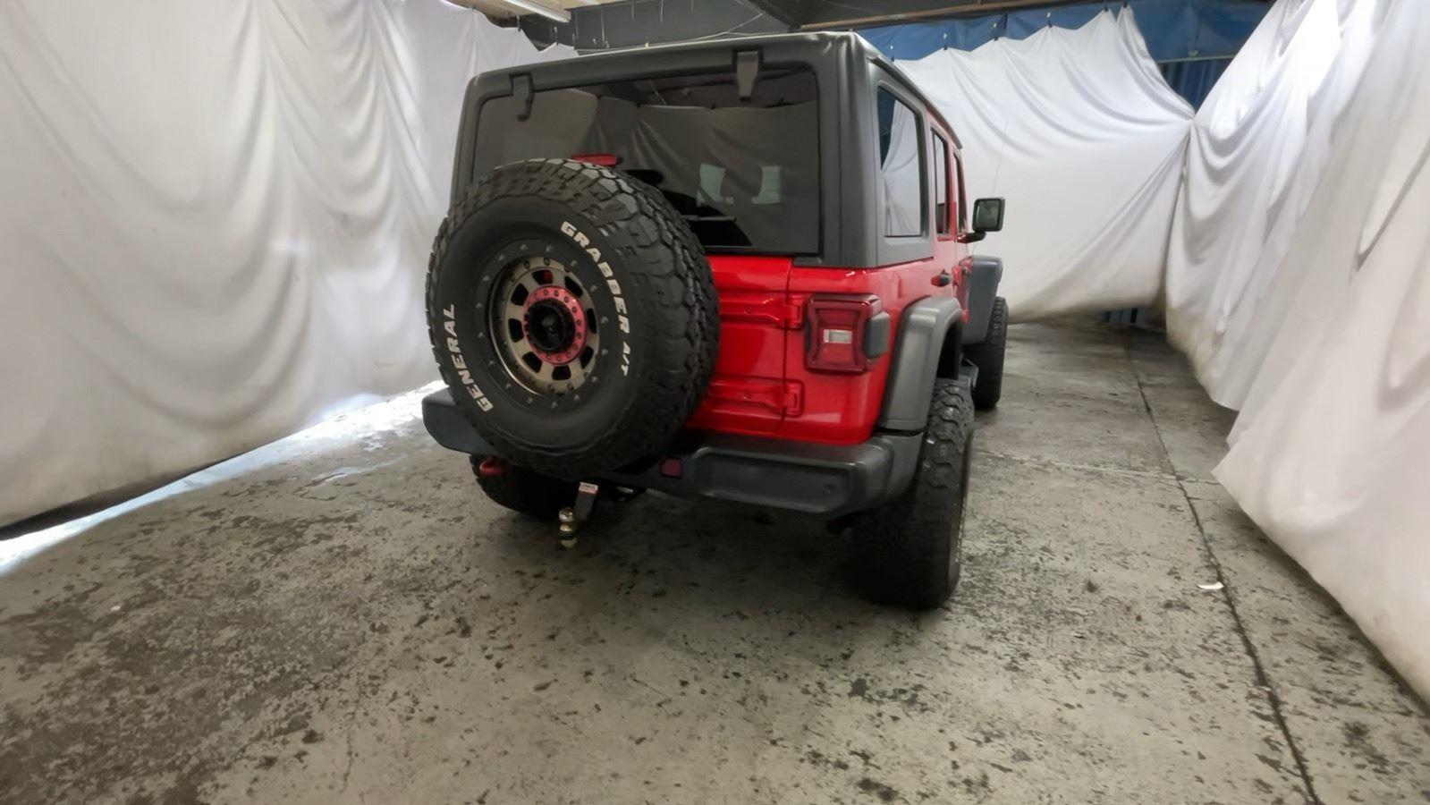 2019 Jeep Wrangler Unlimited Rubicon - Firecracker Red Clearcoat exterior view 7