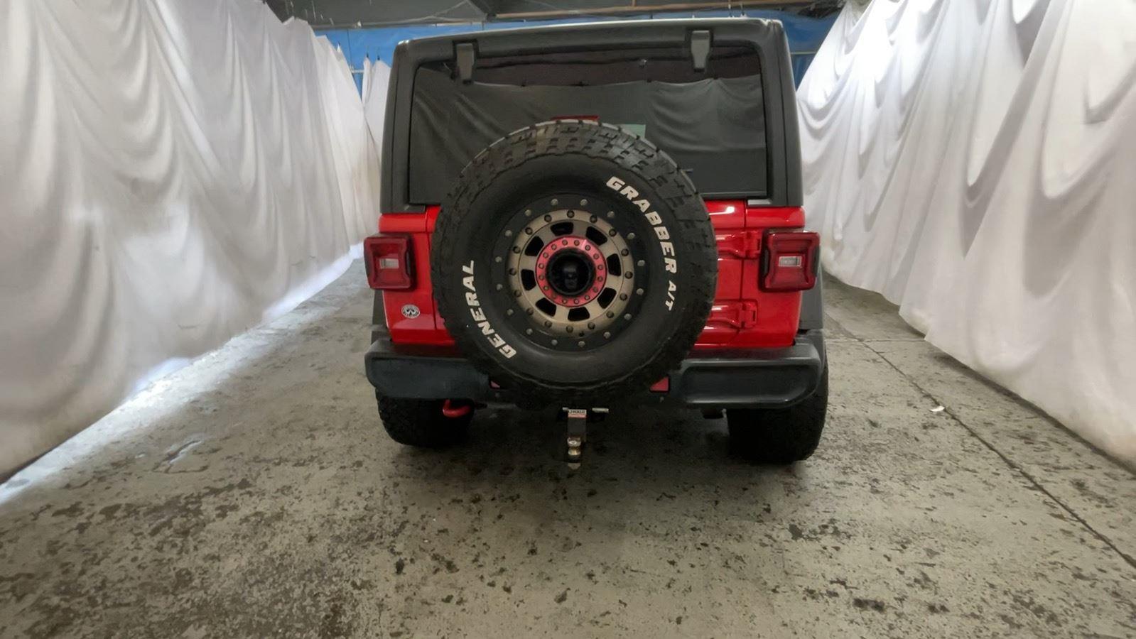 2019 Jeep Wrangler Unlimited Rubicon - Firecracker Red Clearcoat exterior view 8