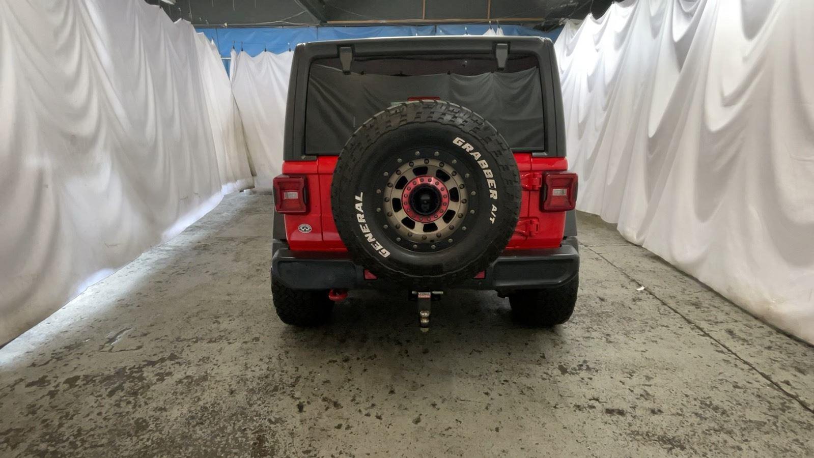 2019 Jeep Wrangler Unlimited Rubicon - Firecracker Red Clearcoat exterior view 9