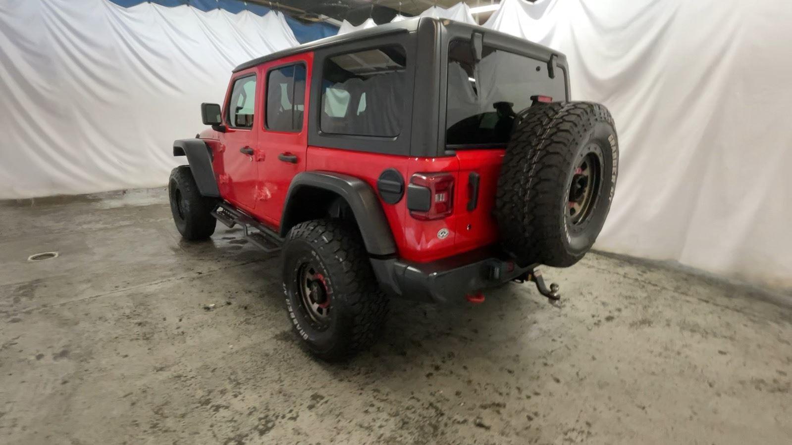 2019 Jeep Wrangler Unlimited Rubicon - Firecracker Red Clearcoat exterior view 10