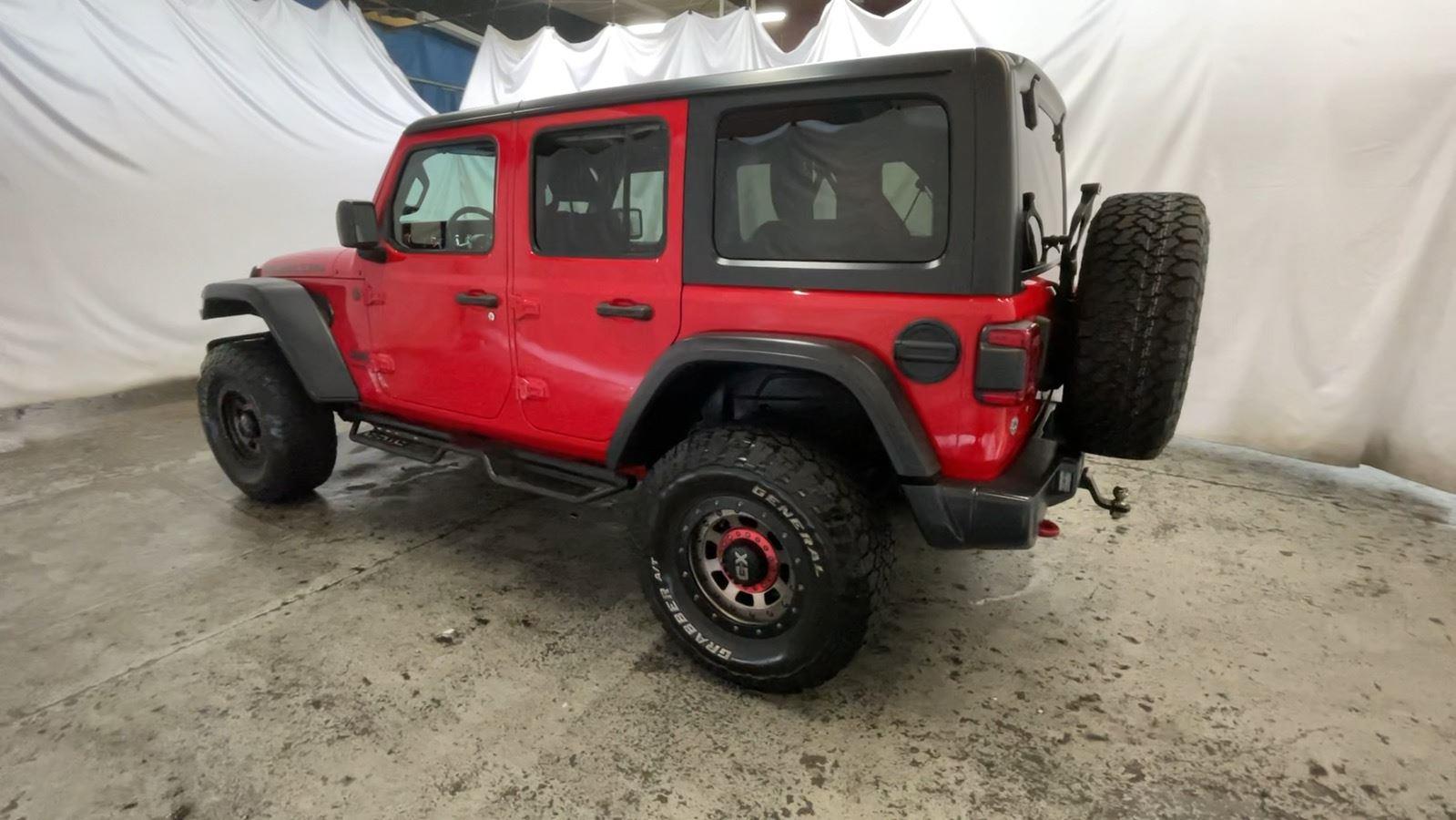 2019 Jeep Wrangler Unlimited Rubicon - Firecracker Red Clearcoat exterior view 11