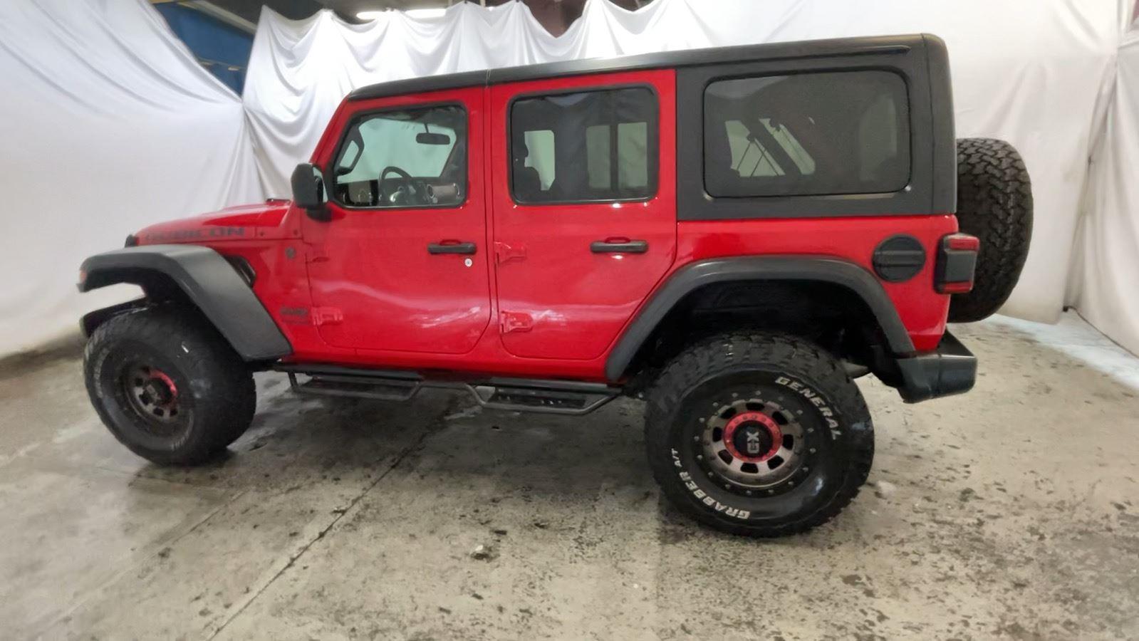 2019 Jeep Wrangler Unlimited Rubicon - Firecracker Red Clearcoat exterior view 12