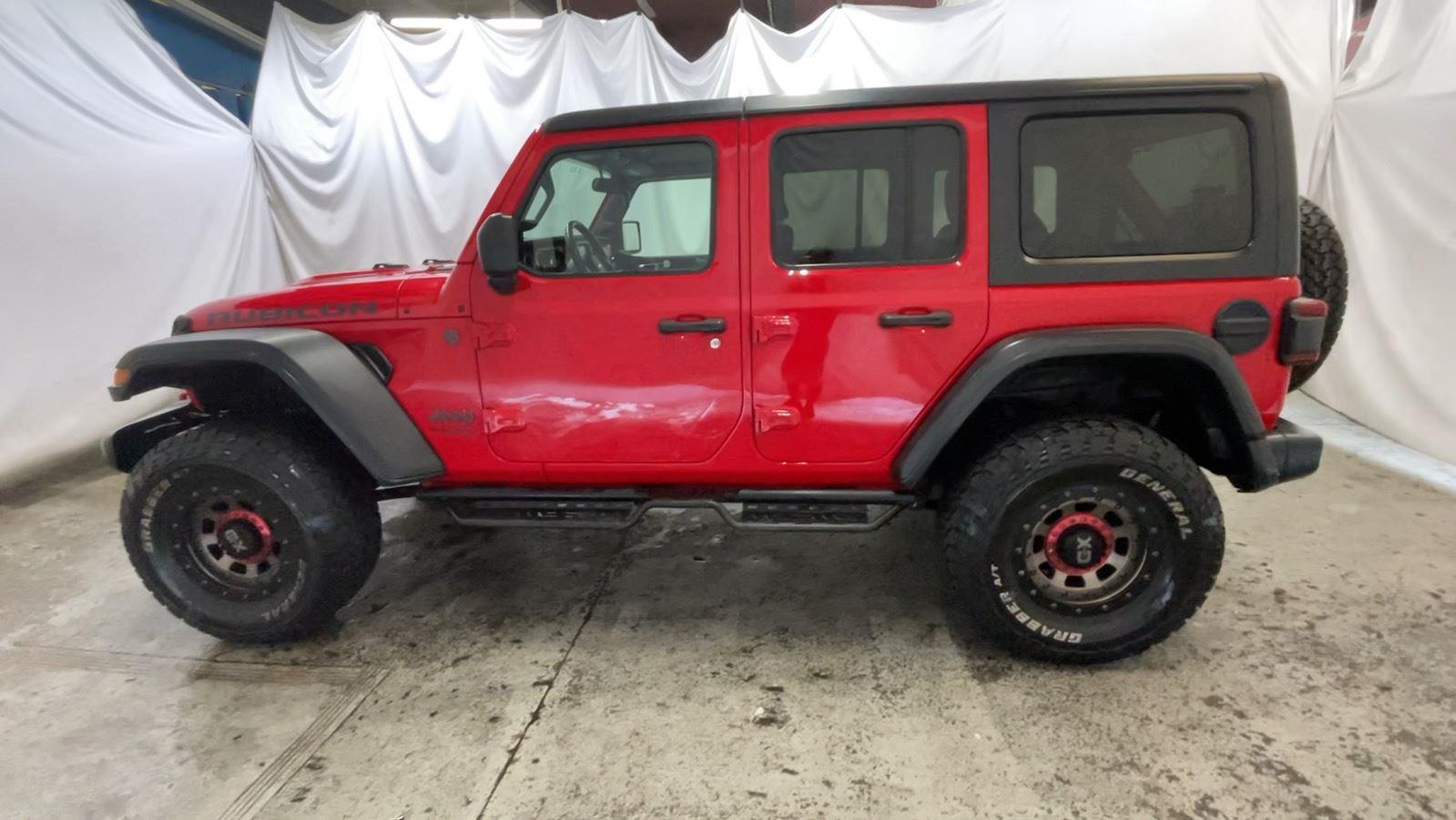 2019 Jeep Wrangler Unlimited Rubicon - Firecracker Red Clearcoat exterior view 13