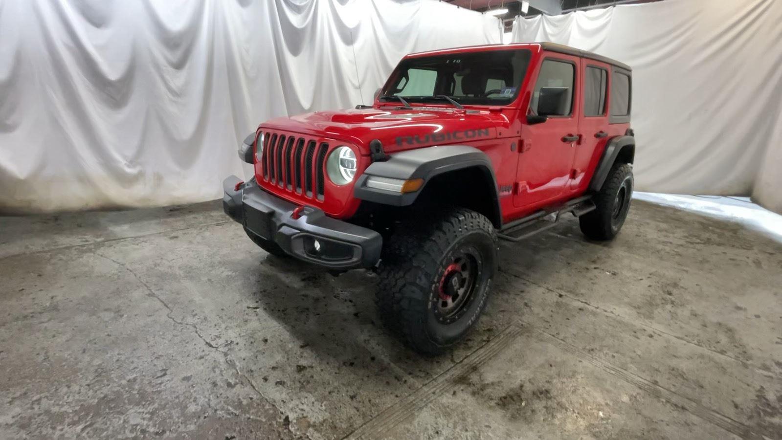 2019 Jeep Wrangler Unlimited Rubicon - Firecracker Red Clearcoat exterior view 14