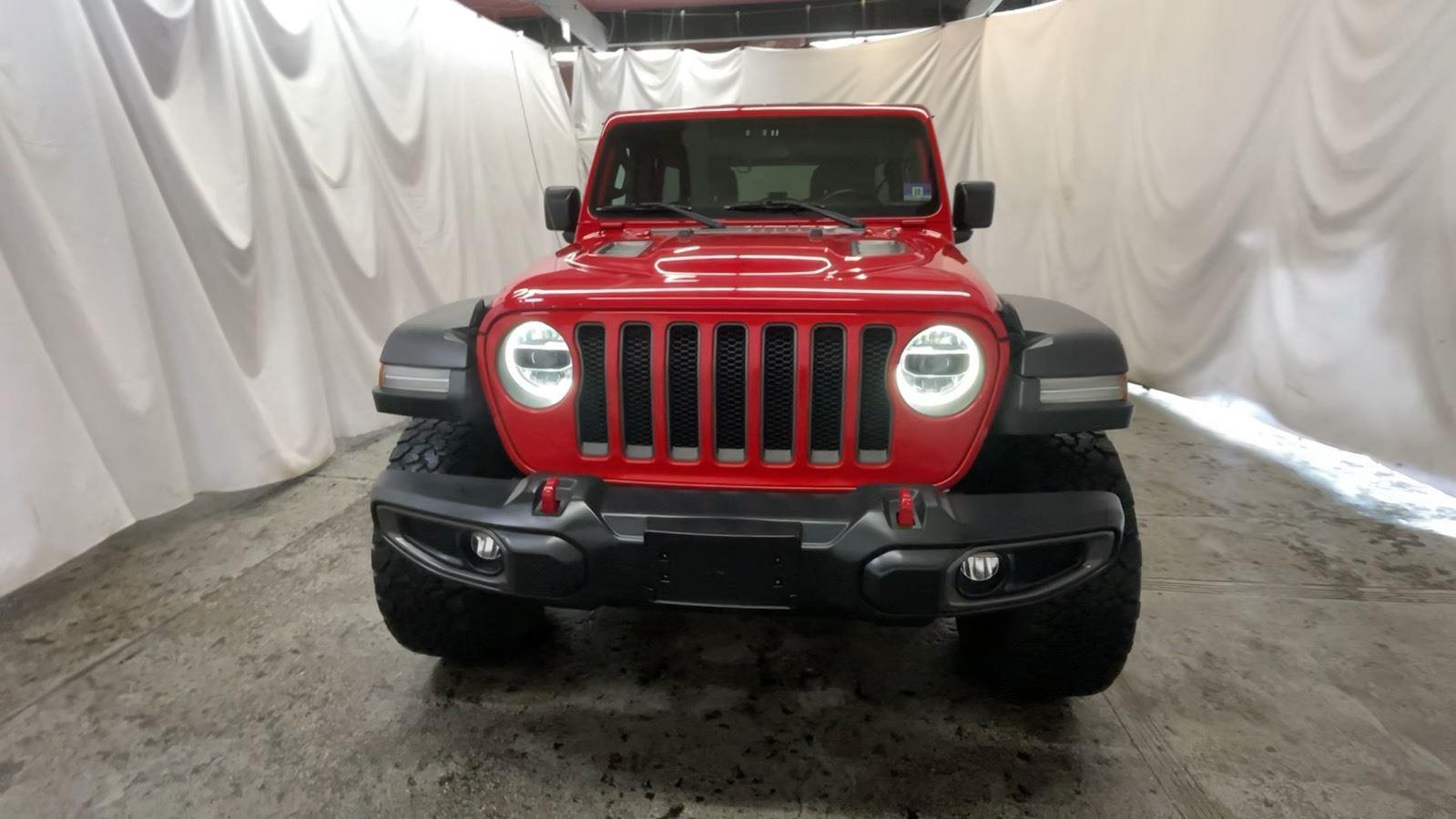 2019 Jeep Wrangler Unlimited Rubicon - Firecracker Red Clearcoat exterior view 16