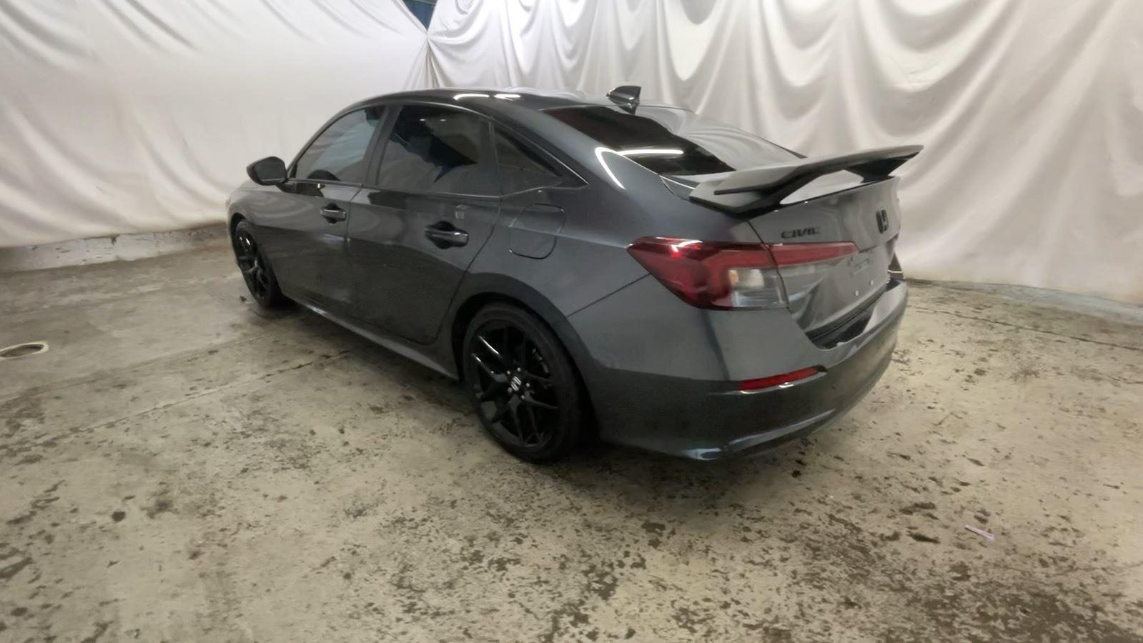 2025 Honda Civic Sedan Sport - Meteorite Gray Metallic exterior view 10