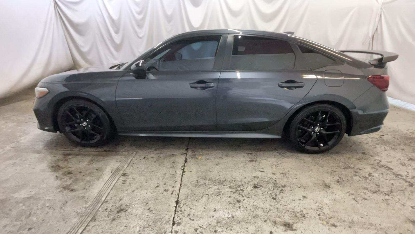 2025 Honda Civic Sedan Sport - Meteorite Gray Metallic exterior view 13