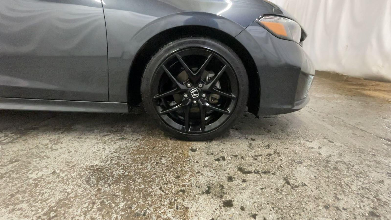 2025 Honda Civic Sedan Sport - Meteorite Gray Metallic exterior view 17