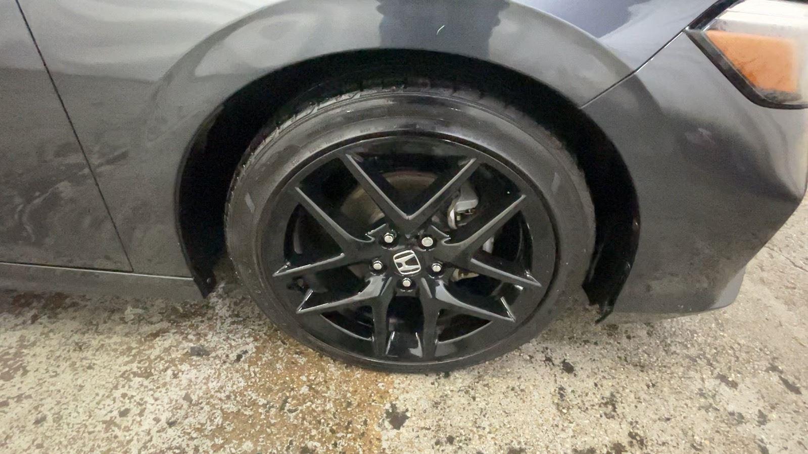 2025 Honda Civic Sedan Sport - Meteorite Gray Metallic exterior view 19
