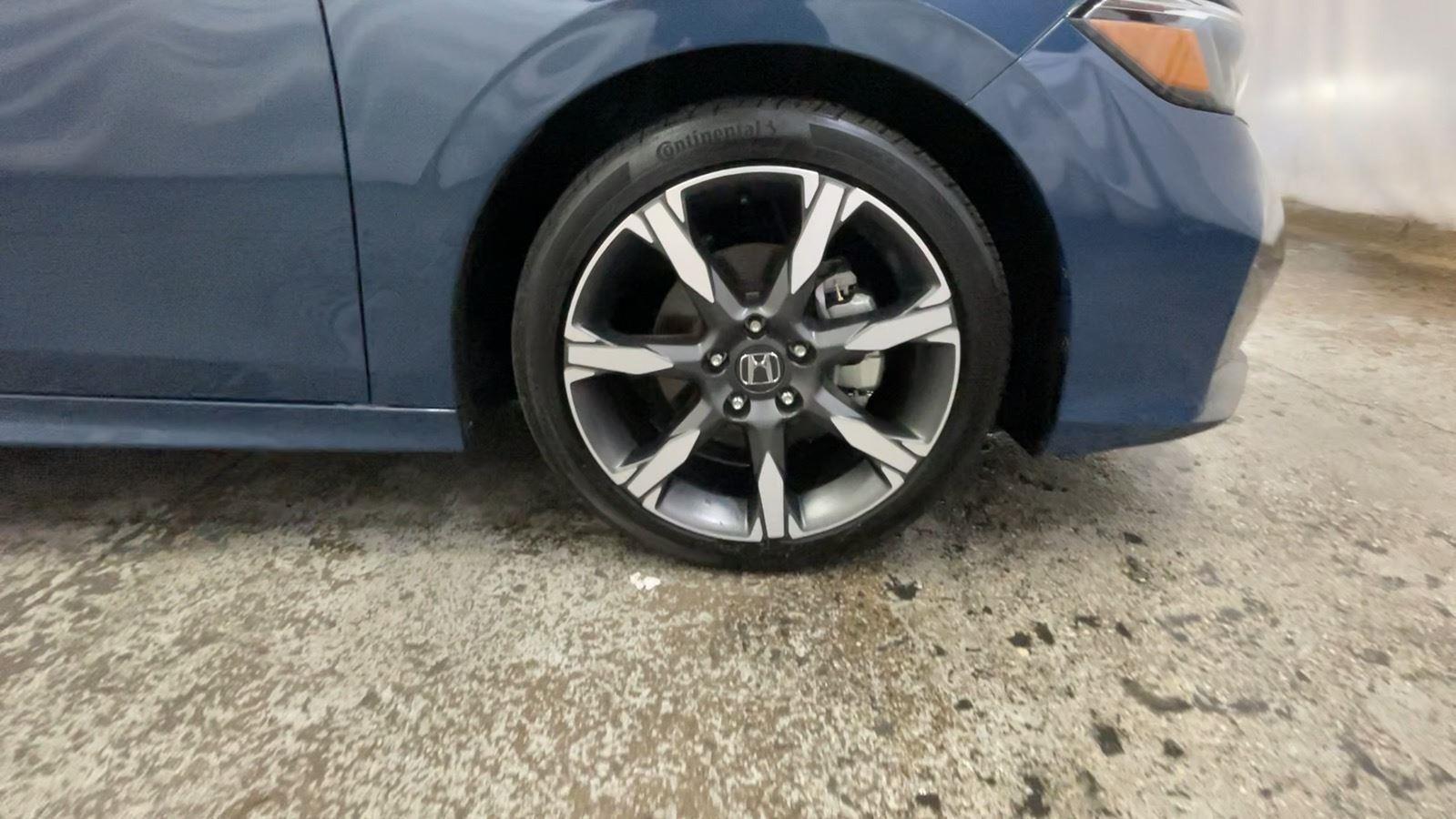 2025 Honda Civic Sedan Hybrid Sport - Blue Lagoon Pearl exterior view 15