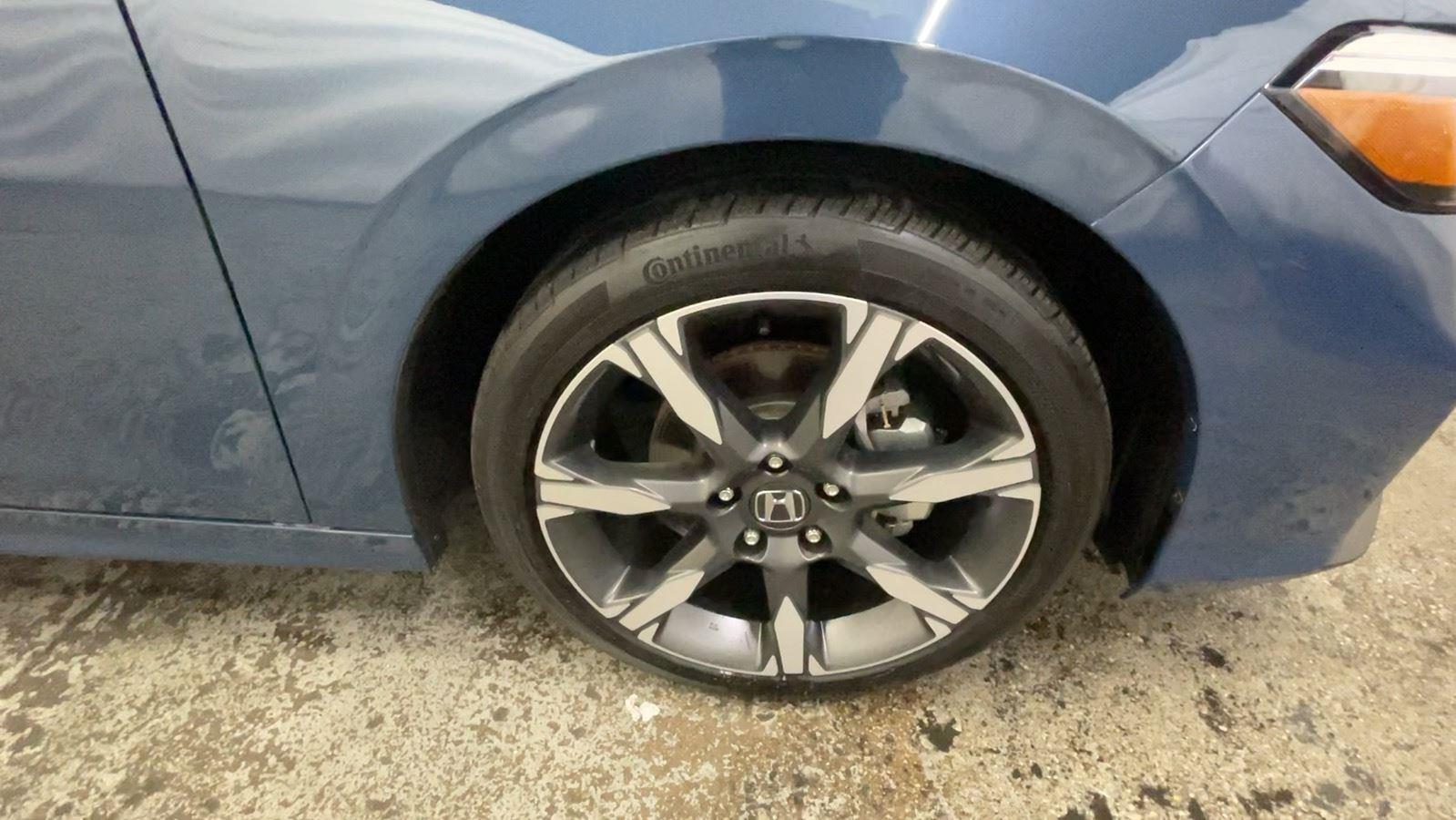 2025 Honda Civic Sedan Hybrid Sport - Blue Lagoon Pearl exterior view 16