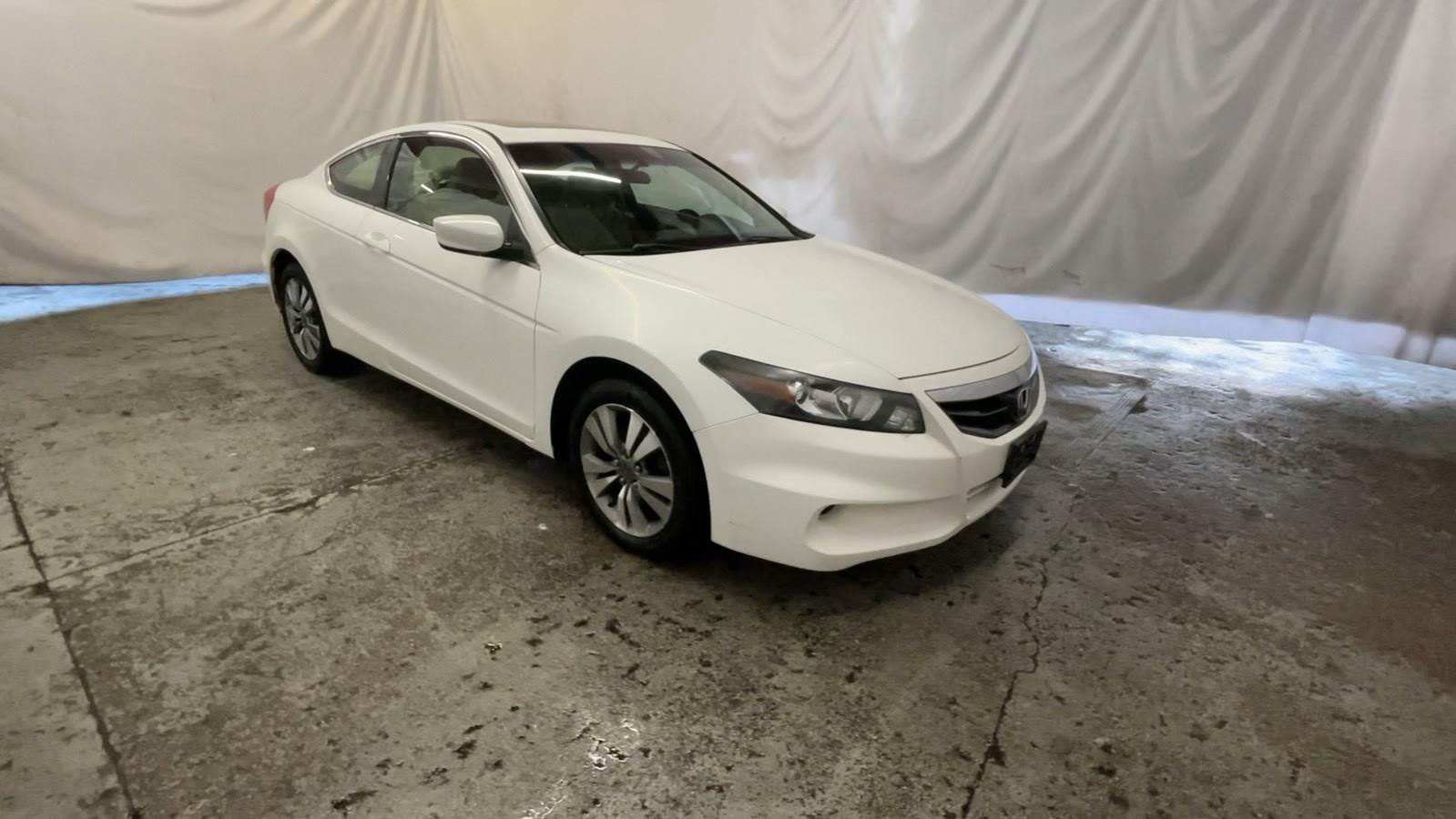 2012 Honda Accord Cpe EX-L - Taffeta White exterior view 2