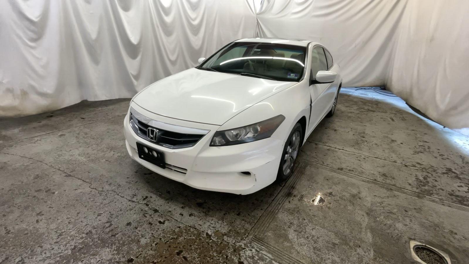 2012 Honda Accord Cpe EX-L - Taffeta White exterior view 13