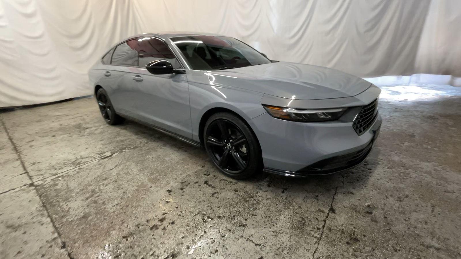2023 Honda Accord Hybrid Sport-L - Urban Gray Pearl exterior view 2