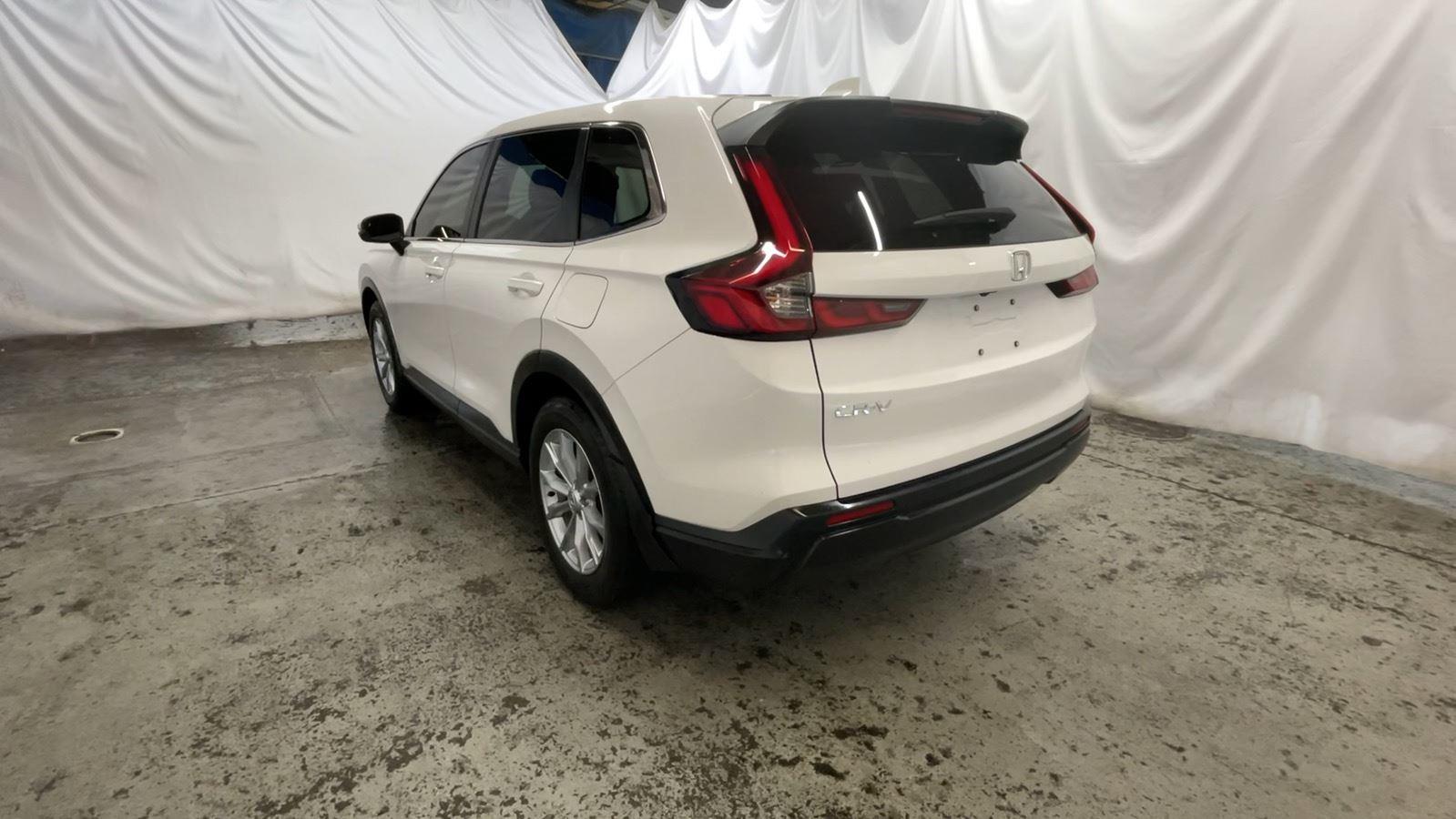 2025 Honda CR-V EX - Platinum White Pearl exterior view 8
