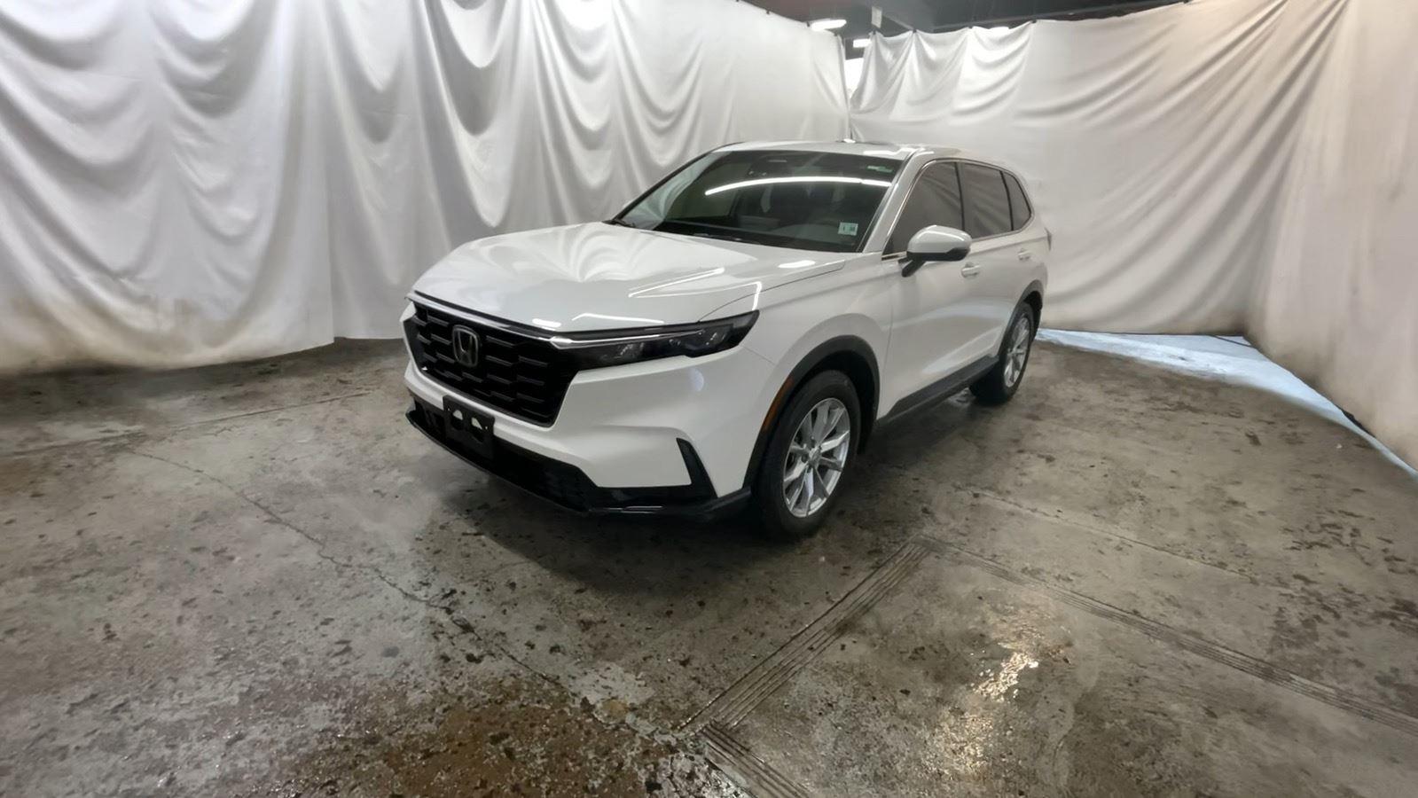 2025 Honda CR-V EX - Platinum White Pearl exterior view 12