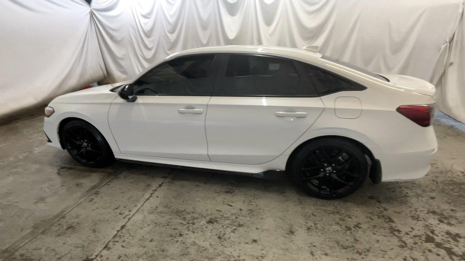 2024 Honda Civic Sedan Sport - Platinum White Pearl exterior view 12
