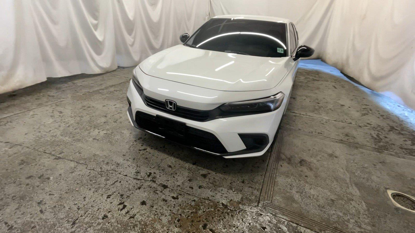2024 Honda Civic Sedan Sport - Platinum White Pearl exterior view 15