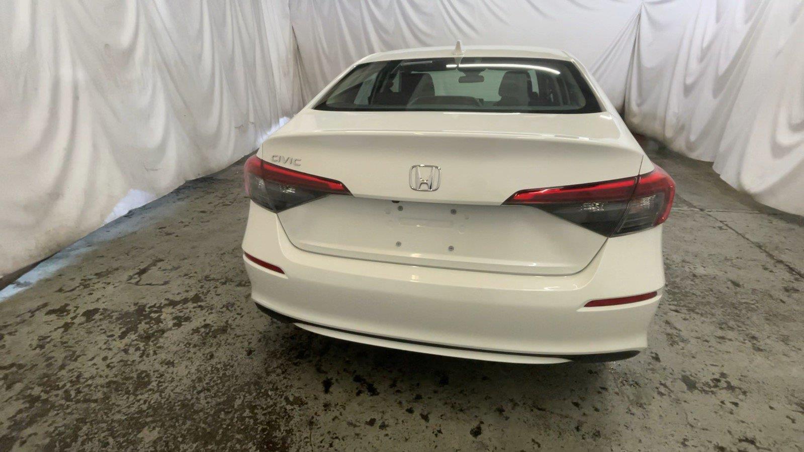 2024 Honda Civic Sedan EX - Platinum White Pearl exterior view 9
