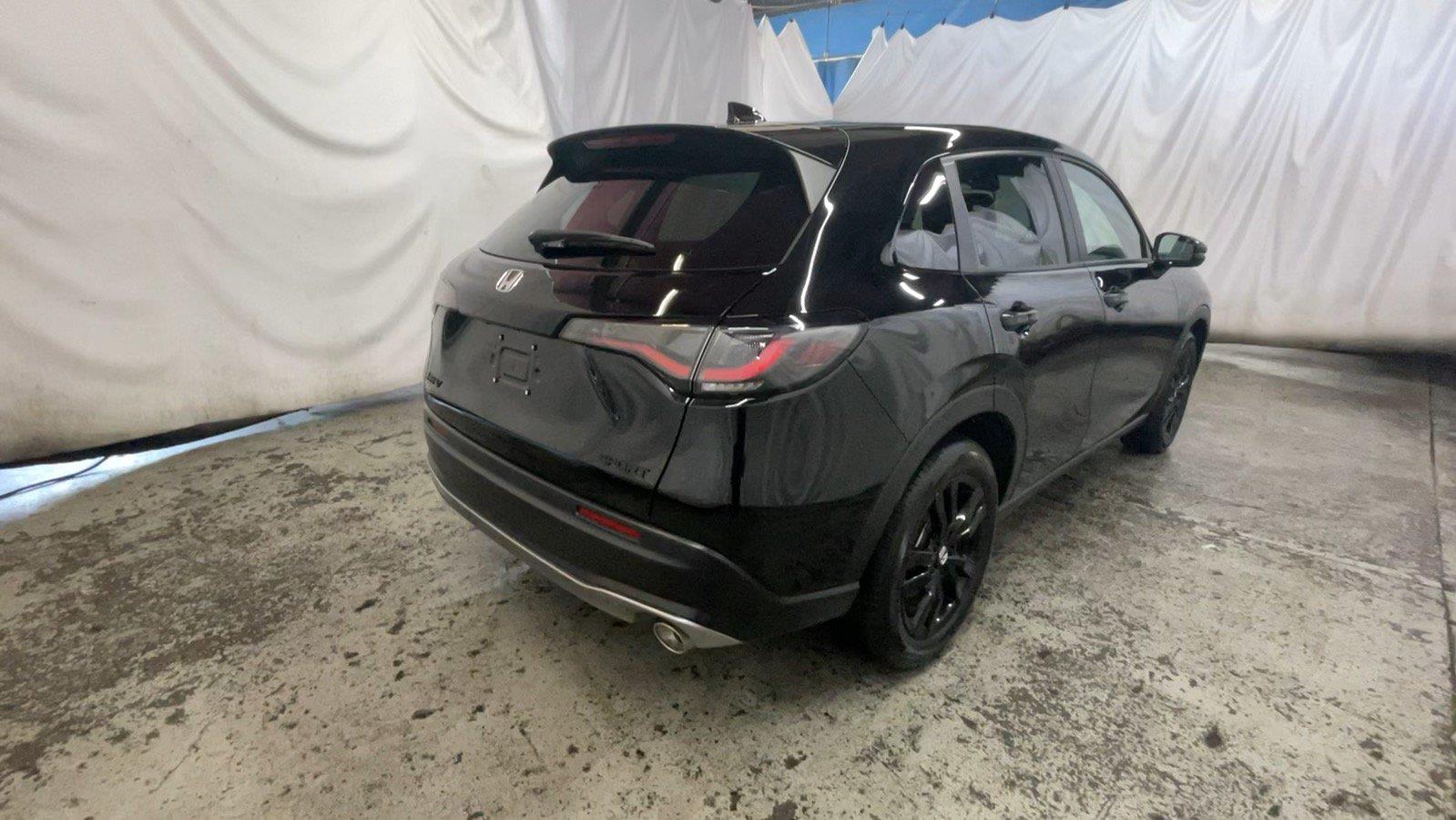 2026 Honda HR-V Sport - Crystal Black Pearl exterior view 6