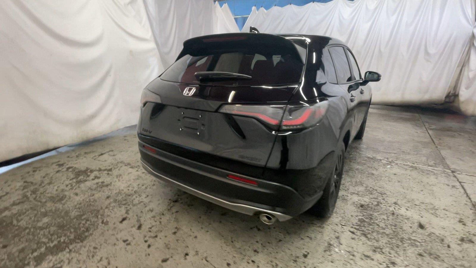2026 Honda HR-V Sport - Crystal Black Pearl exterior view 7