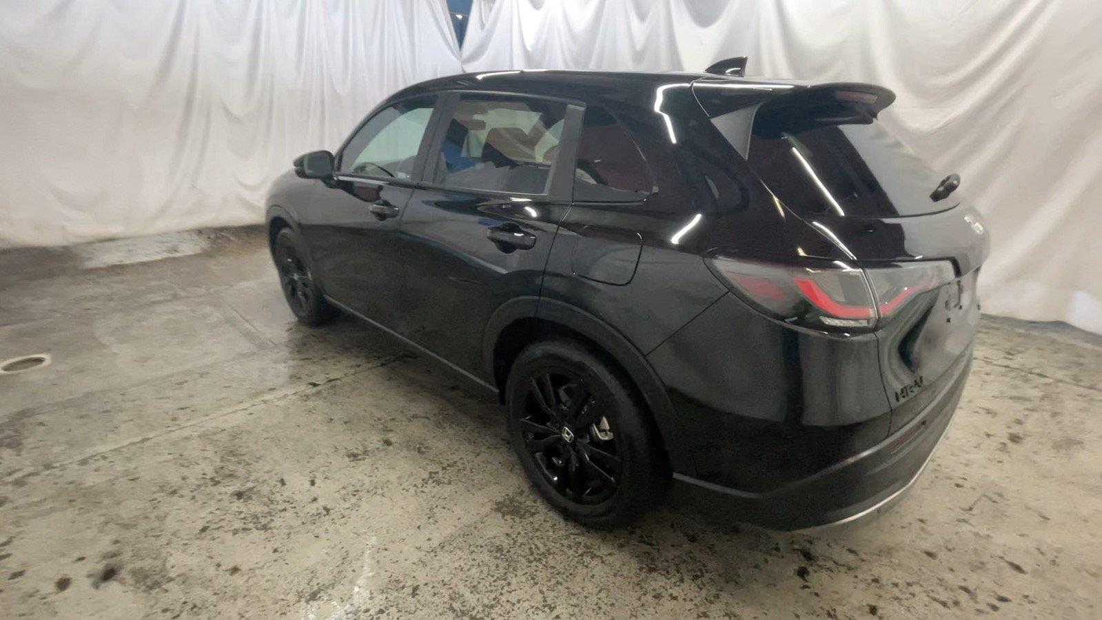 2026 Honda HR-V Sport - Crystal Black Pearl exterior view 10