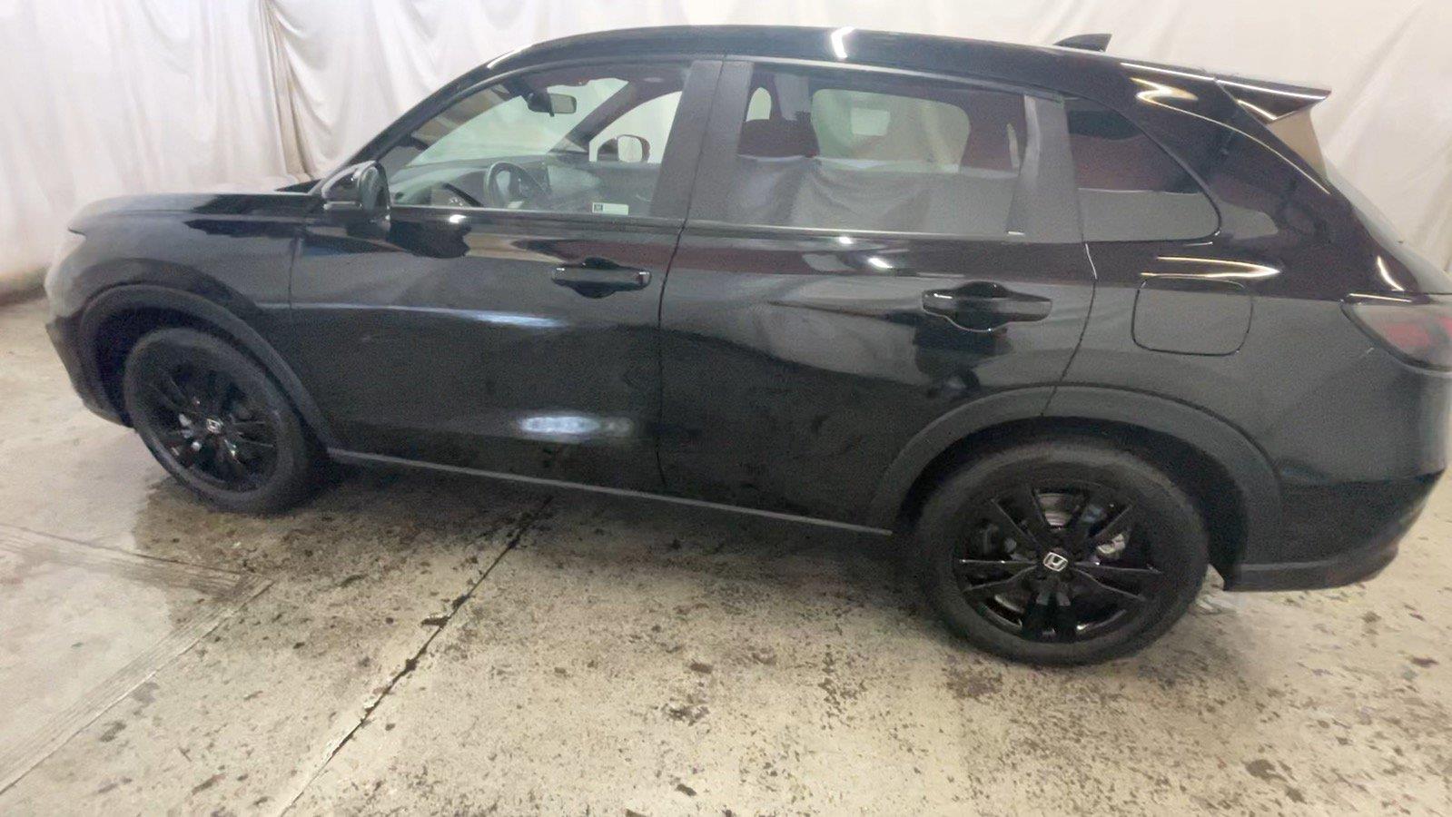 2026 Honda HR-V Sport - Crystal Black Pearl exterior view 12
