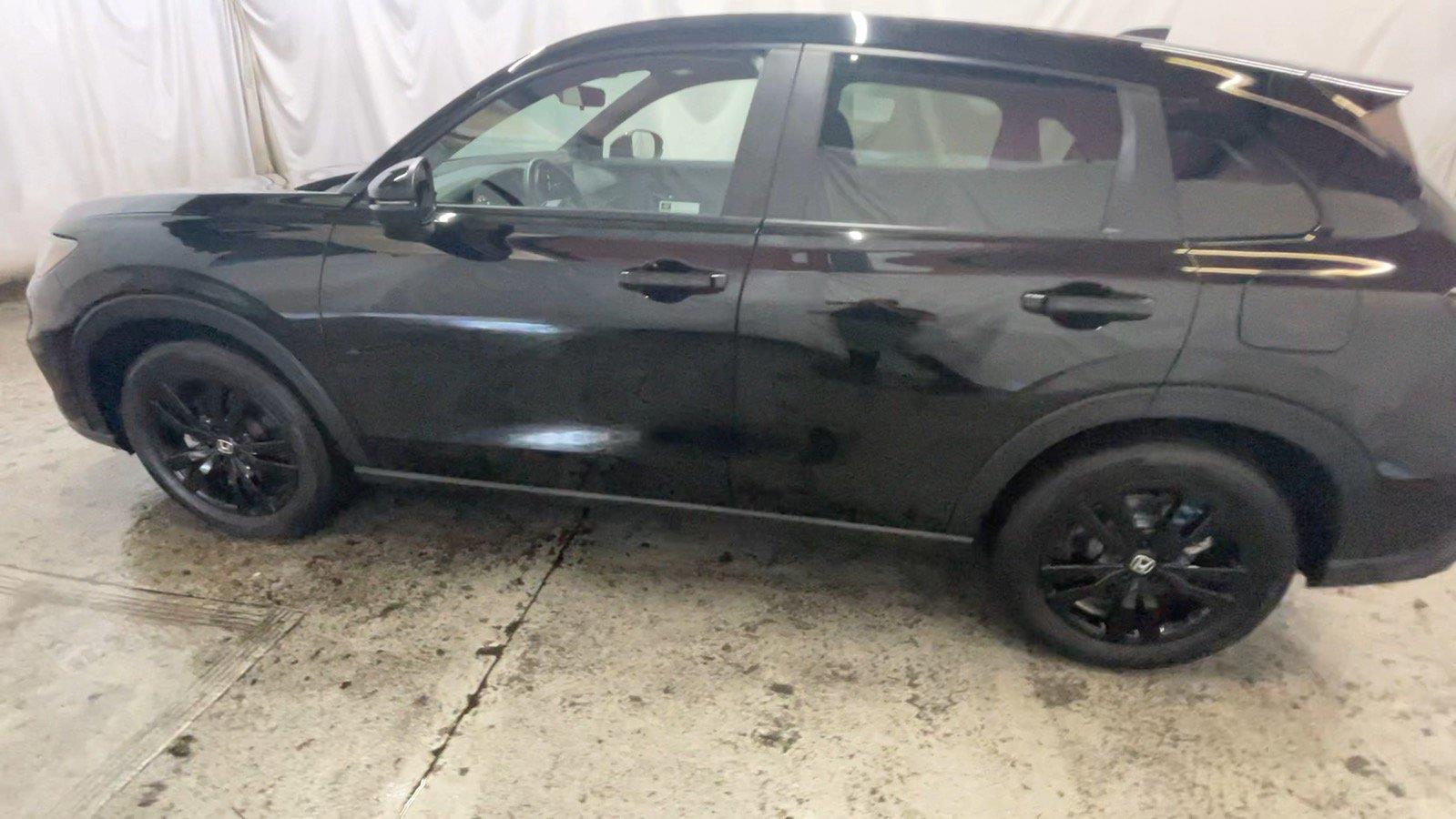 2026 Honda HR-V Sport - Crystal Black Pearl exterior view 13