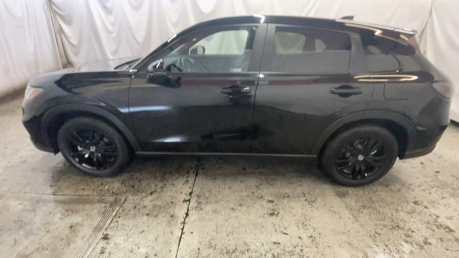 2026 Honda HR-V Sport - Crystal Black Pearl exterior view 14